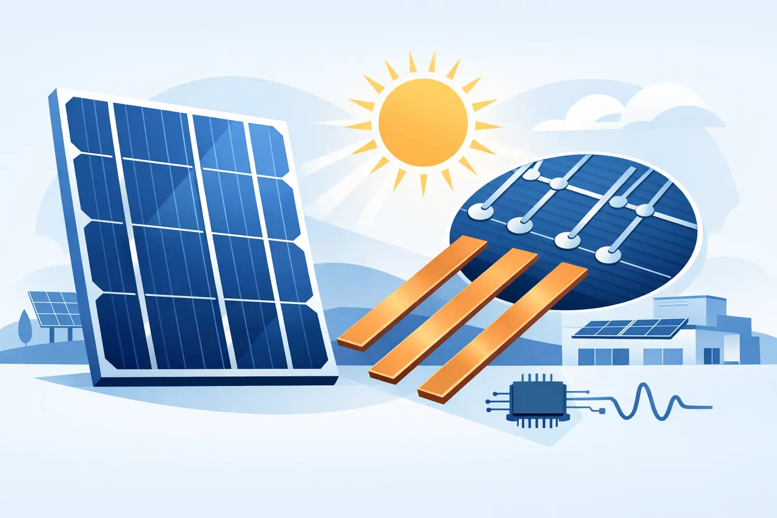 Busbar Technology for Solar Modules Explained - J.v.G technology is ...